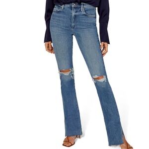 NWT! Favorite Daughter Valentina Tower High Rise Ripped Stretch Jeans 32